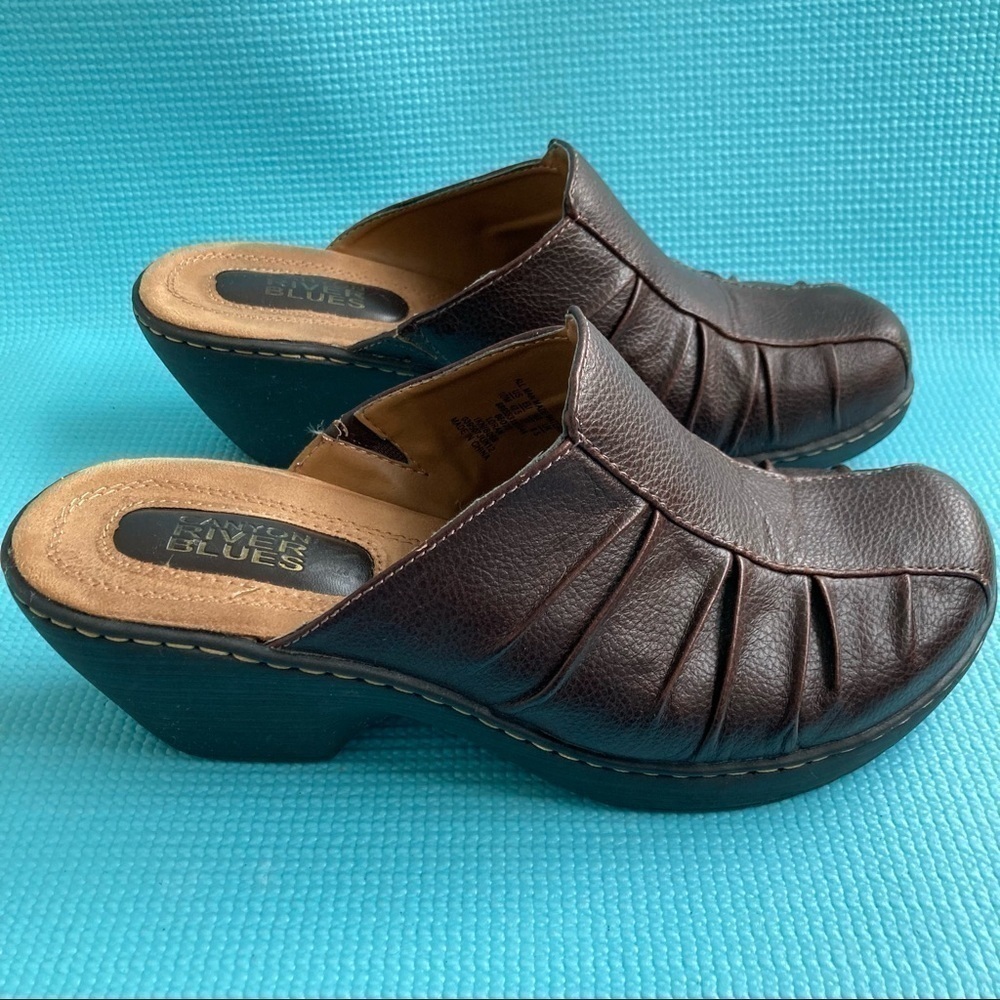 Canyon River Blues Brown Clogs size 10M